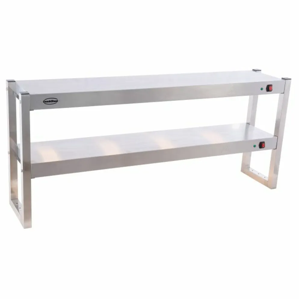 Aufsatzbord halogenbeheizt 2-stufig, 1500 mm