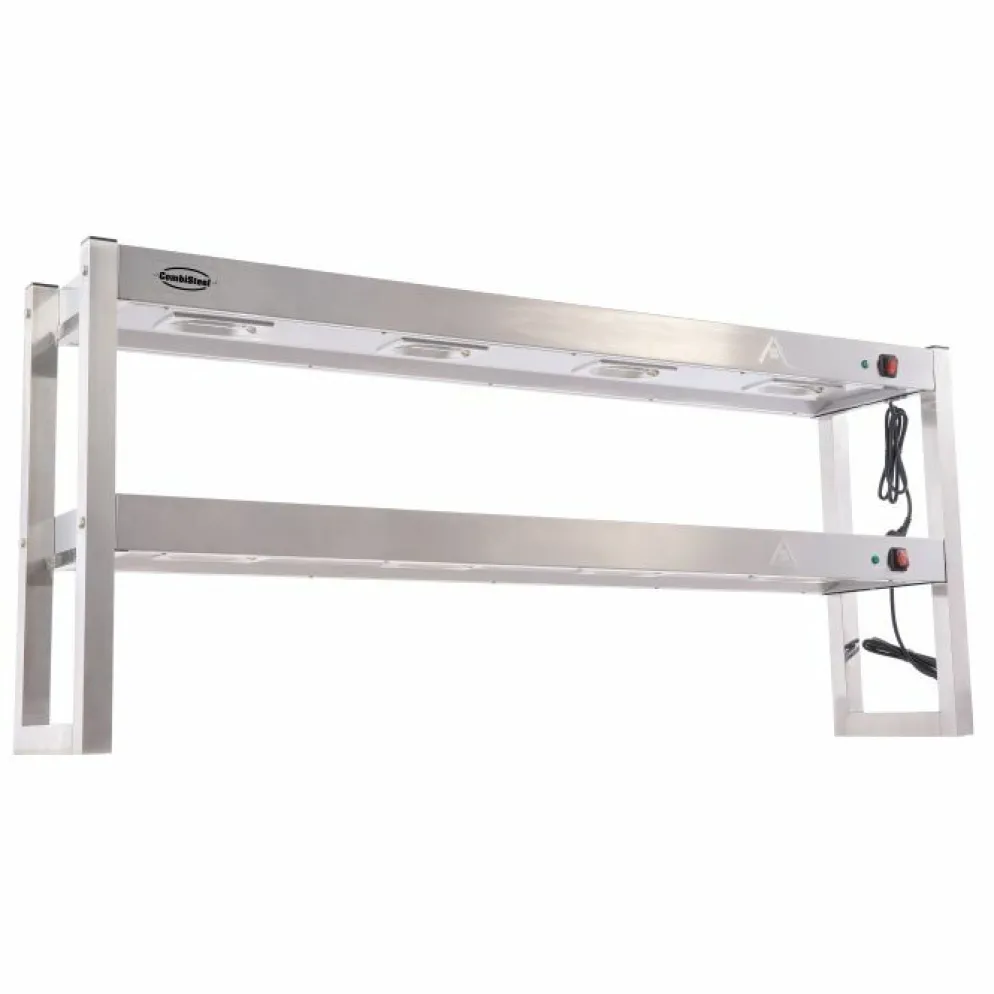Aufsatzbord halogenbeheizt 2-stufig, 1500 mm
