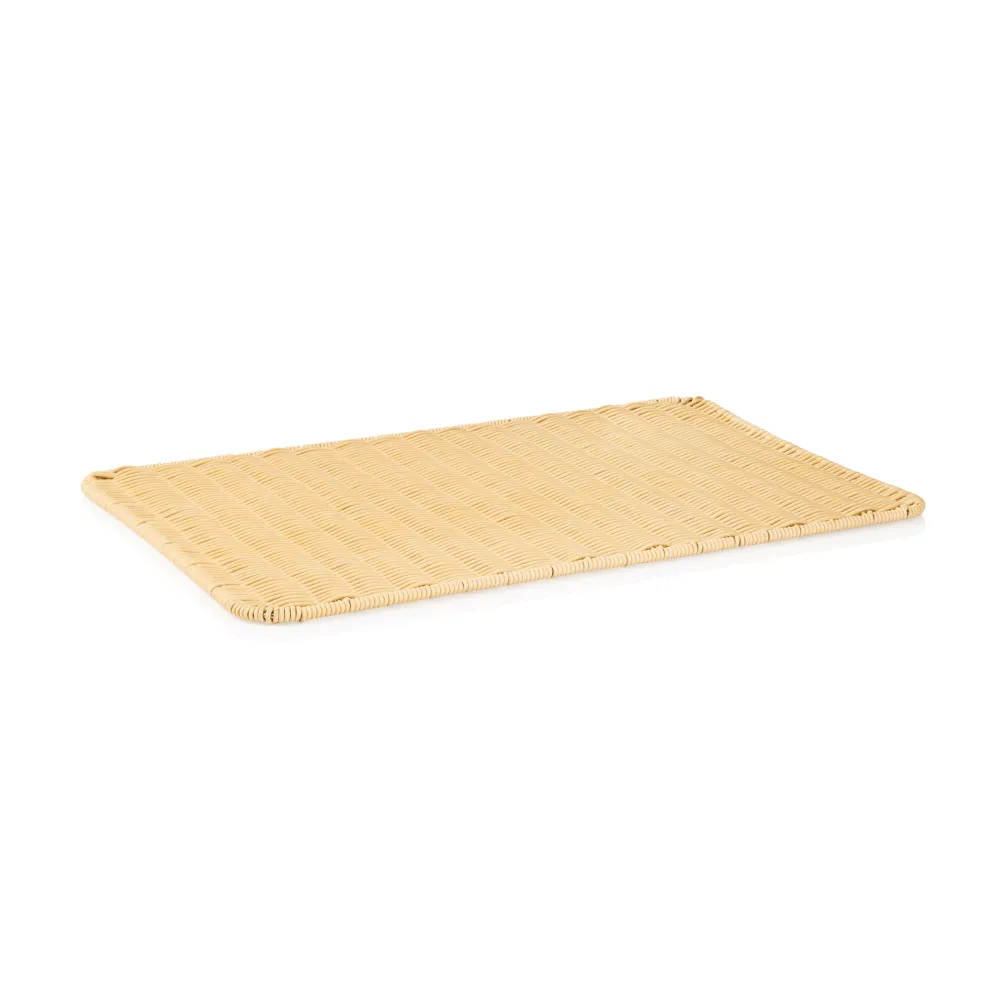 Auslagetablett WEAVER PRO Systemkörbe, 60 x 40 x 1 cm, hellbeige, Polypropylen