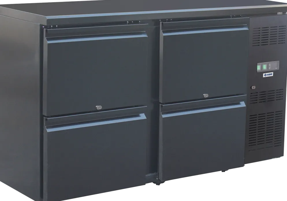 Backbar BB 154 mit 4 Schubladen, Umluftkühlung, 1462 mm