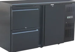 Backbar BB 152 mit 2 Schubladen und 1 Volltür, Umluftkühlung, 1462 mm