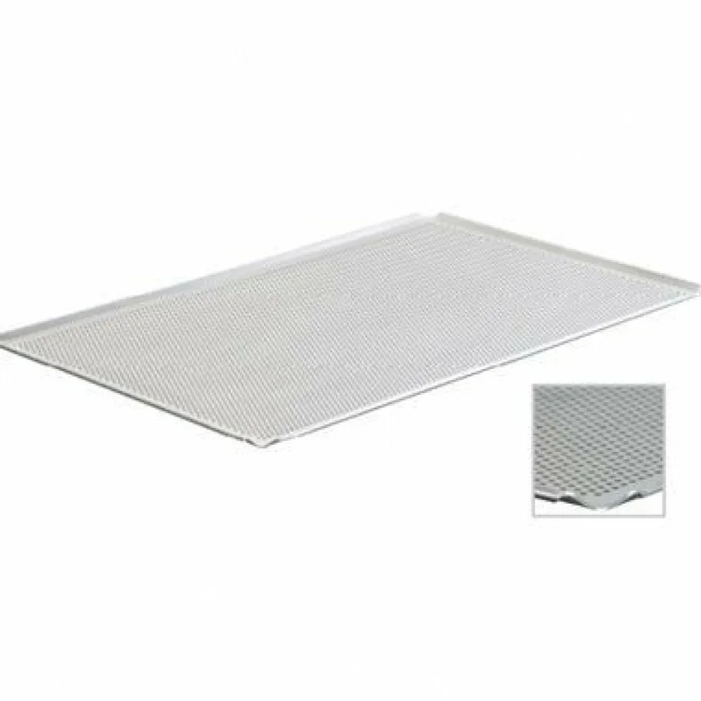 Backblech GN1/1, Alu, Lochung 3mm, 530x325x10mm