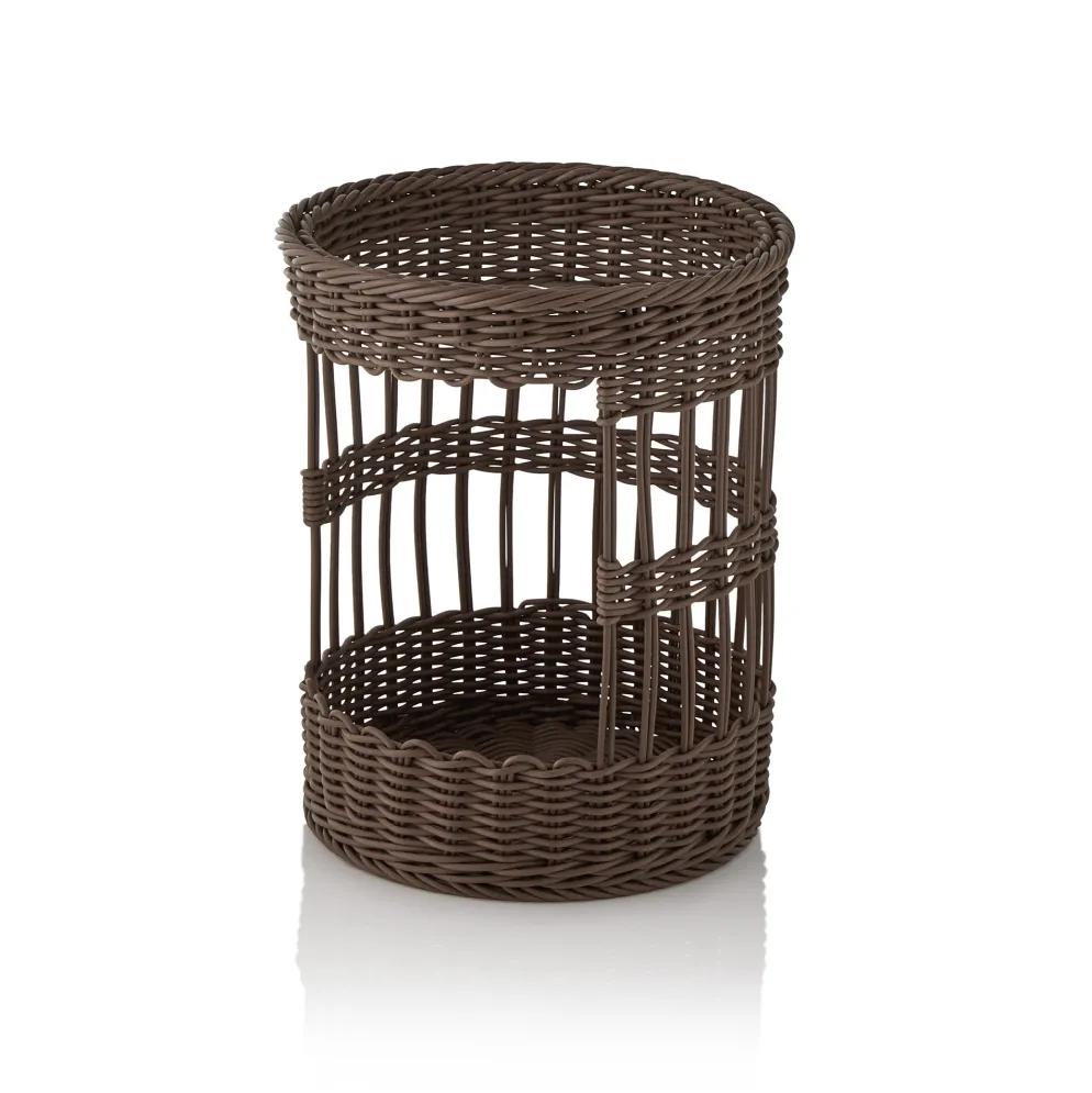 Baguettekorb WEAVER PRO Systemkörbe, Ø 31 cm, Höhe 39 cm, braun, Polypropylen
