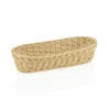 Baguettekorb WEAVER PRO Systemkörbe, 40 x 16 x 8 cm, oval, hellbeige, Polypropylen