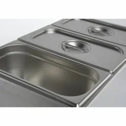 Bain-Marie mit Ablasshahn, Elektro, 1x 1/1 GN, Tischgerät