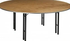 Banketttisch Eco rund Ø 183 cm – klappbar, Multiplexplatte