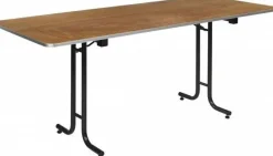 Banketttisch Eco 122x76 cm – klappbar, Multiplexplatte