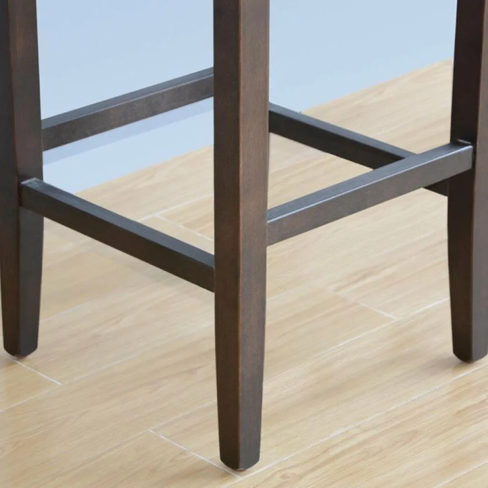 Barhocker Atlas 100B Kunstleder schwarz