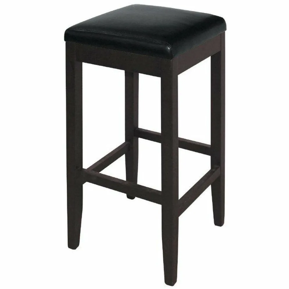 Barhocker Atlas 100B Kunstleder schwarz