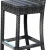 Barhocker Outdoor DANTE 100BR mit Rückenlehne, roca