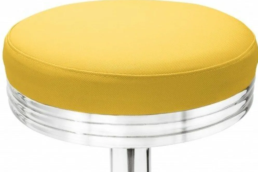 Barhocker Oval, Farbe gelb