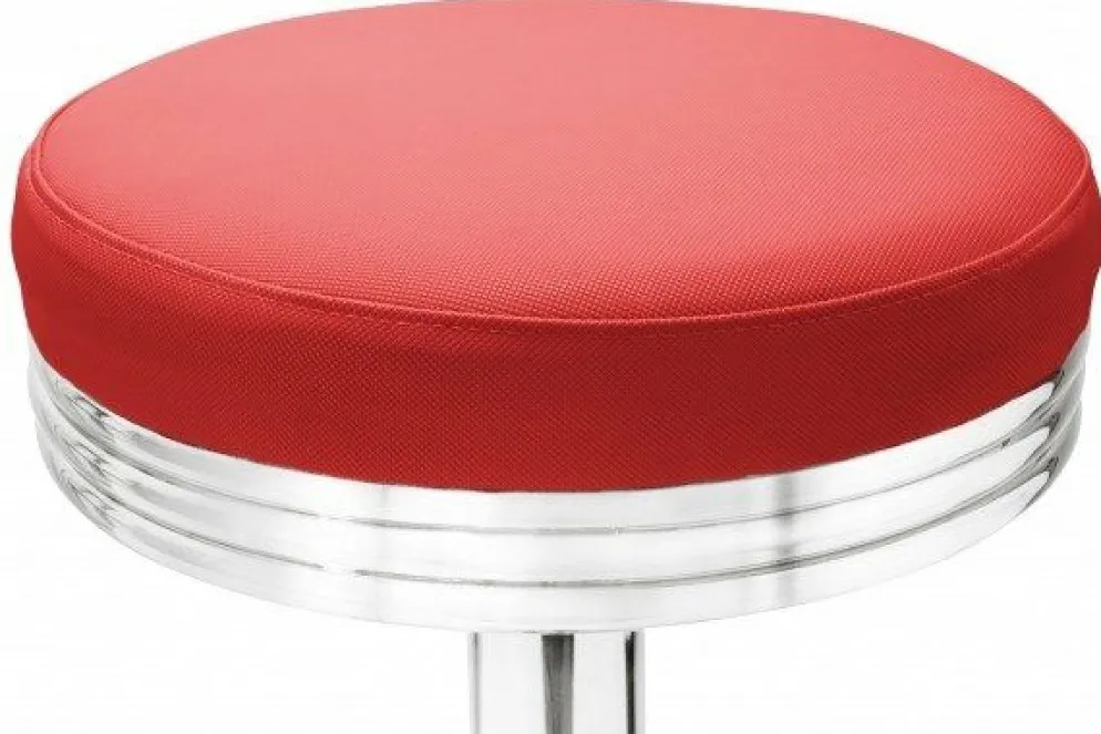 Barhocker Oval, Farbe rot