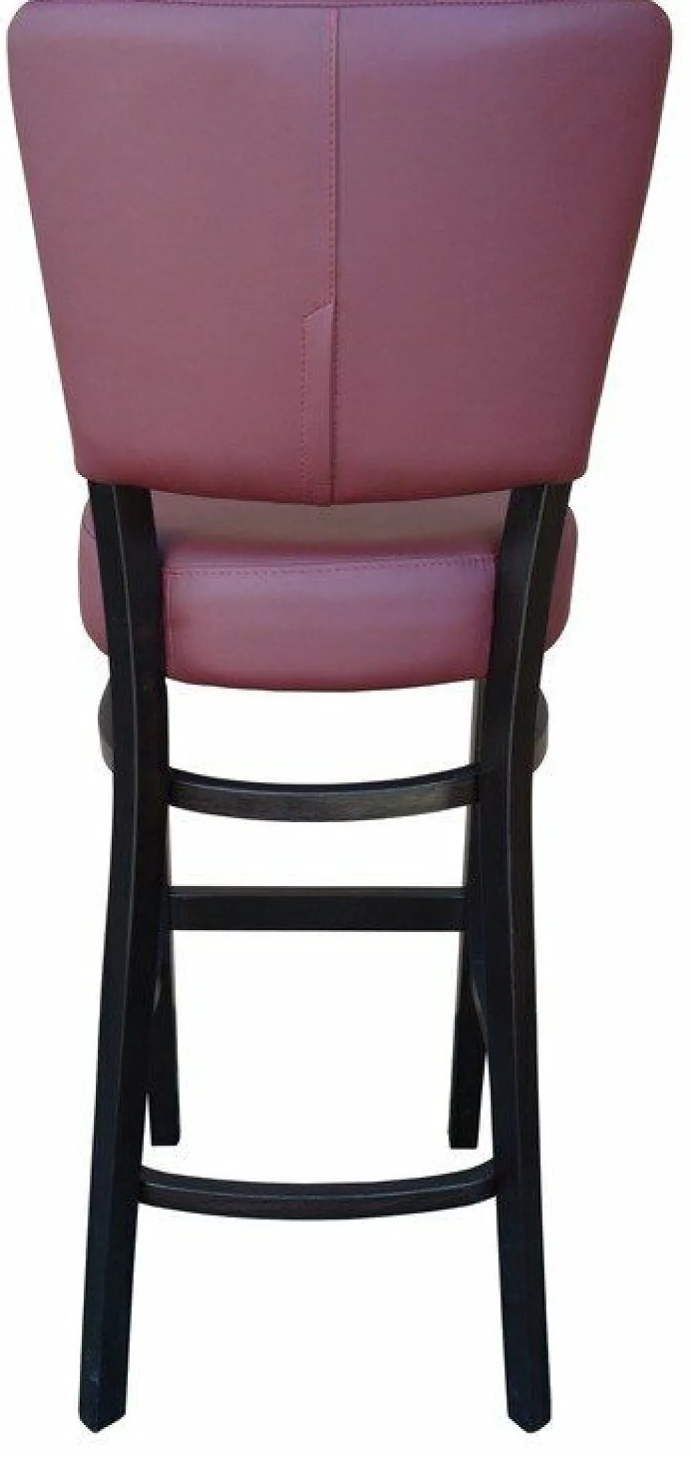 Barhocker Randy Sitz bordeaux, Beizton in Wenge