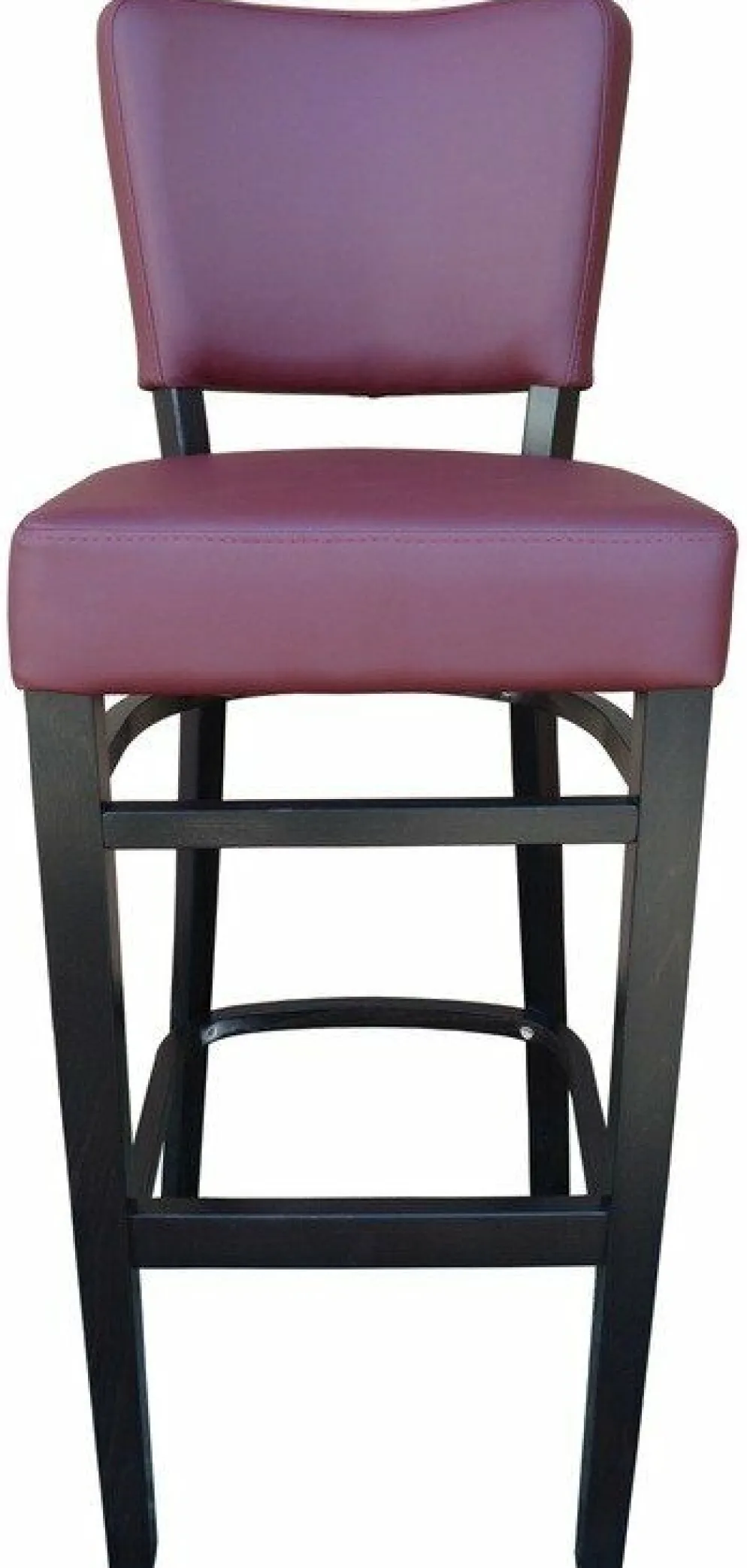 Barhocker Randy Sitz bordeaux, Beizton in Wenge