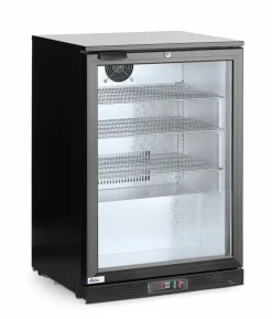 Bar-Kühlschrank eintürig, 105 L, Schwarz, Breite 600x530 mm