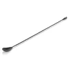 Barlöffel Twisted Classic NOCTURN, 40 cm, schwarz matt, Chromnickelstahl 18/8