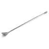 Barlöffel Twisted Classic NOCTURN, 40 cm, gun metal, Chromnickelstahl 18/8