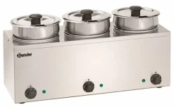 Bartscher Bain-Marie Hotpot 3 Einsatztöpfe à 3,5 Liter