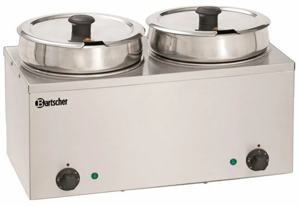 Bartscher Bain-Marie Hotpot 2 Einsatztöpfe à 6,5 Liter