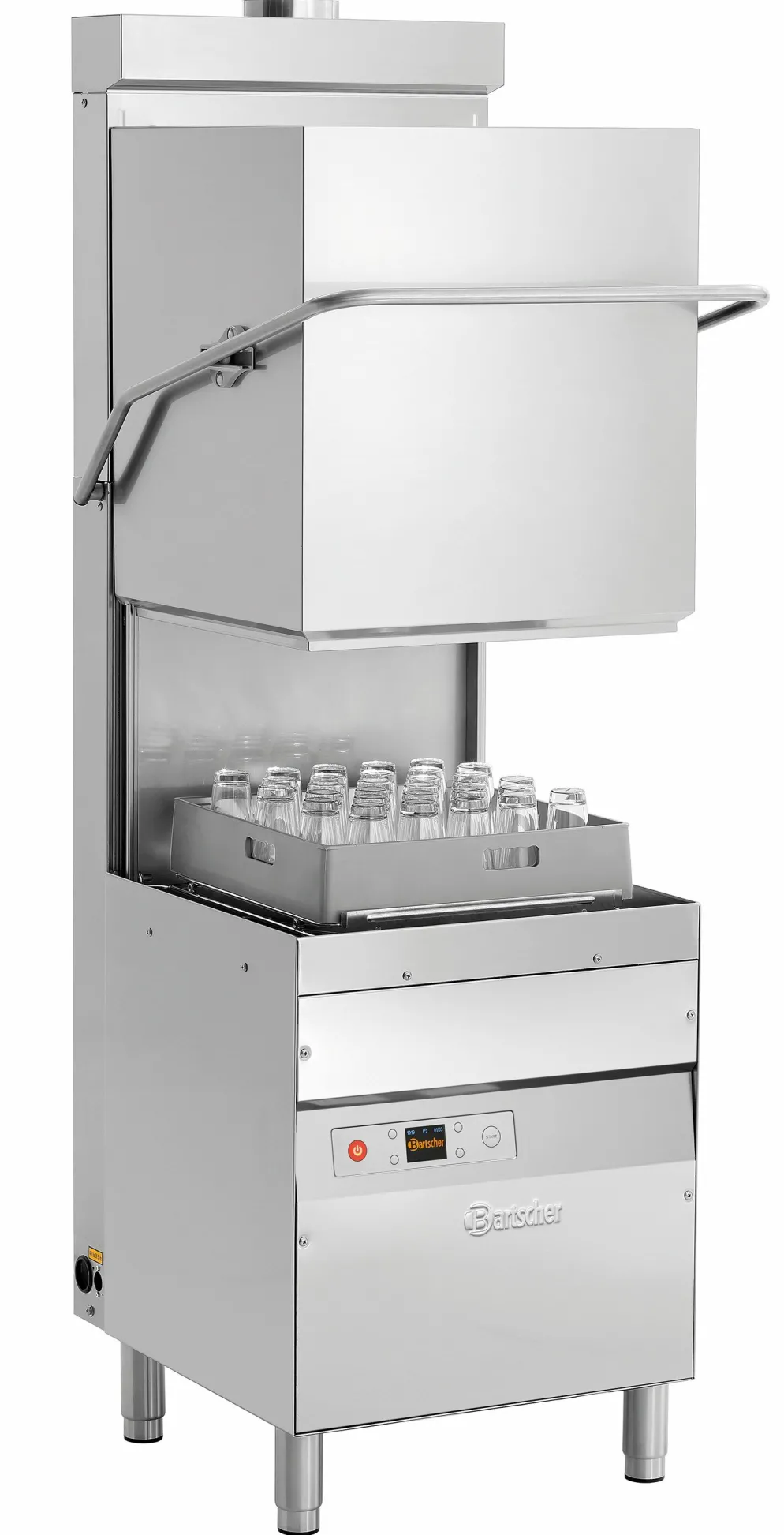 Bartscher Durchschub-Spülmaschine DS 2501eco, Doppelwandig, Laugenpumpe