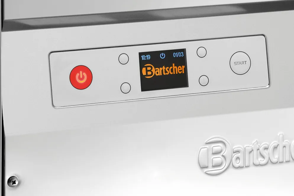 Bartscher Durchschub-Spülmaschine DS 2501eco, Doppelwandig, Laugenpumpe