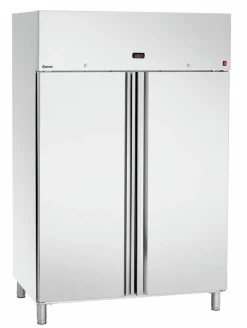 BARTSCHER Edelstahl Kühlschrank 1400, 2 Türen GN 2/1, 1400 L 1320x855x2050mm