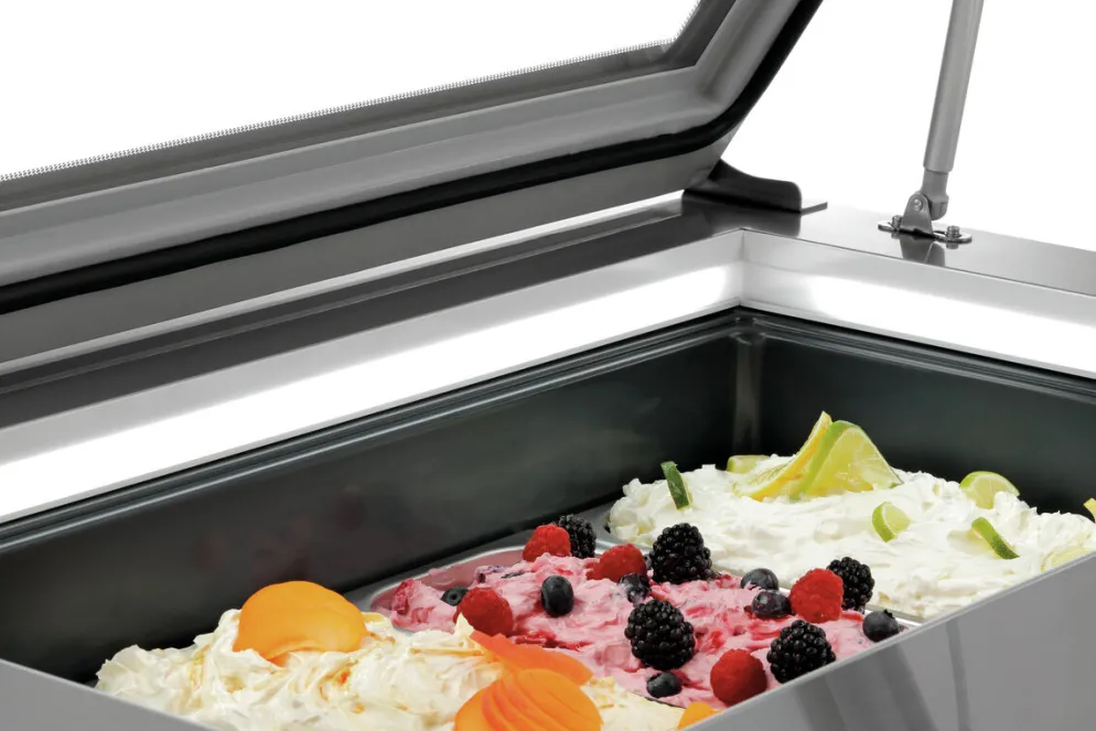 Bartscher Eisvitrine 4x6,5L-F für 4x 6,5 Liter Behälter