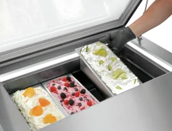Bartscher Eisvitrine 4x6,5L-F für 4x 6,5 Liter Behälter
