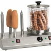 Bartscher Elektrisches Hot Dog Gerät mit 4 Toaststangen