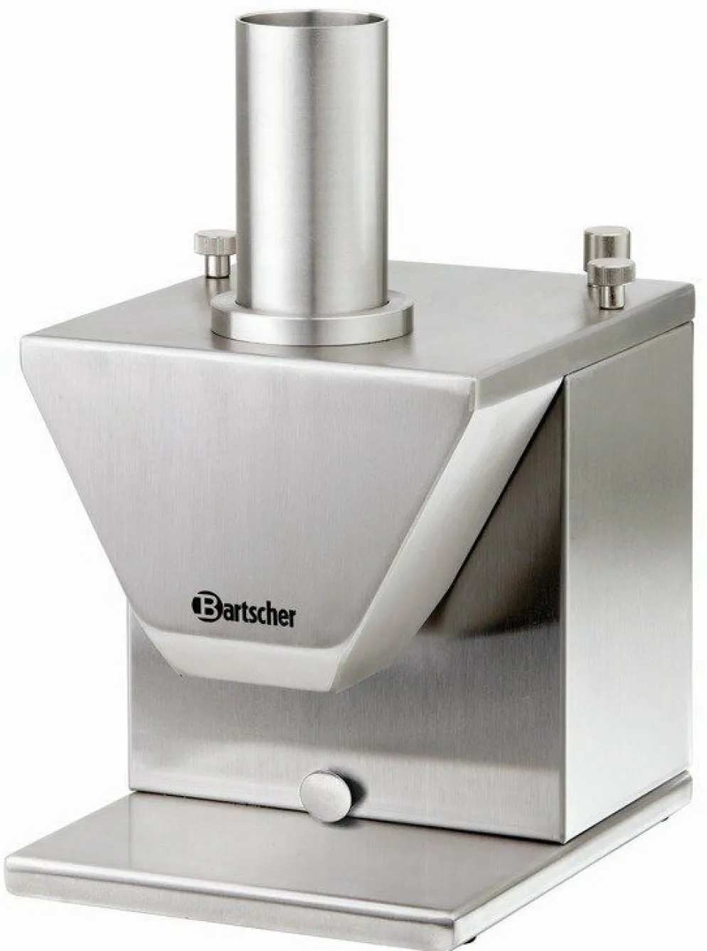 Bartscher Elektro Currywurst Schneider mit Doppel Sichelmesser