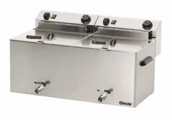 Bartscher Elektro-Doppel-Fritteuse 