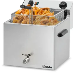 Bartscher Elektro Fritteuse "Professional" mit Fettablasshahn