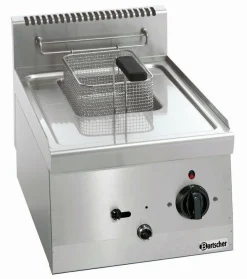 Bartscher Elektro Fritteuse, 6 Liter, Breite 400mm, Tiefe 600mm, 3.3kW, 230V
