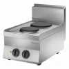Bartscher Elektroherd 650 B400, 2 Kochstellen, 4,1 kW, Tischgerät