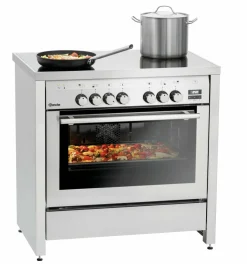 BARTSCHER Elektroherd 5K-EBMF mit Backofen, 5 Felder 11,5kW 400V