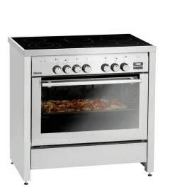 BARTSCHER Elektroherd 5K-EBMF mit Backofen, 5 Felder 11,5kW 400V
