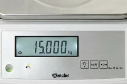 Bartscher Elektronische Küchenwaage Teilung 5 g