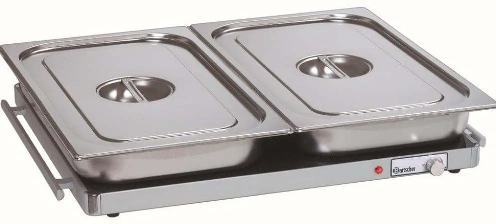 Bartscher Elektro Warmhalteplatte für GN 2/1