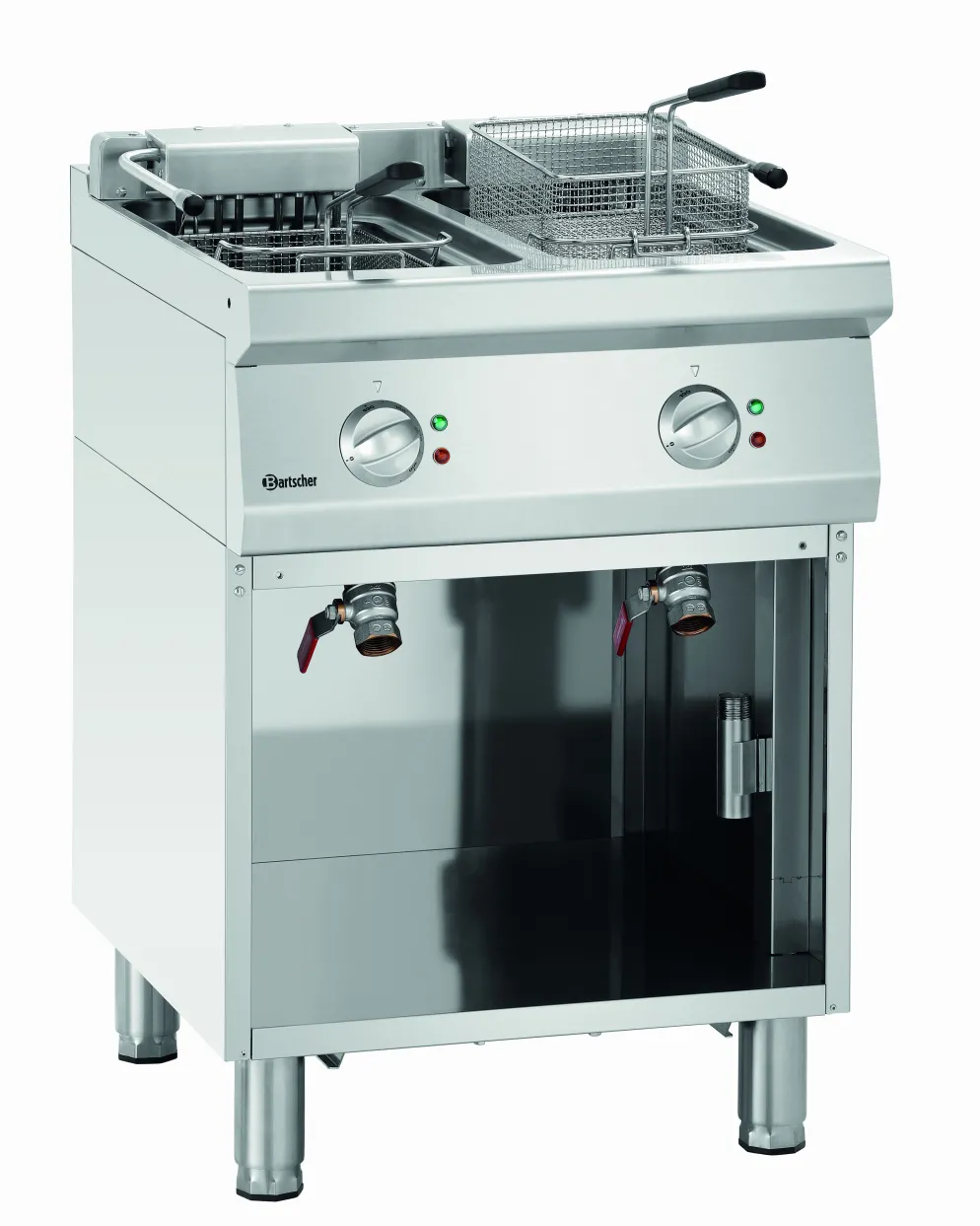Bartscher Fritteuse 700-E2110, 2x 11 Liter, 17.4 kW 400 V