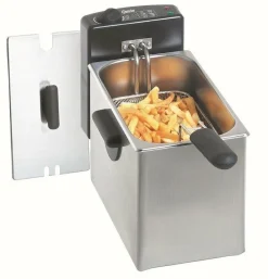 Bartscher Fritteuse MINI II 1 Becken, 1 Korb, Inhalt: 4 Liter