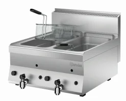 Bartscher Gas Fritteuse 650, 2x8L, TG, 8 Liter
