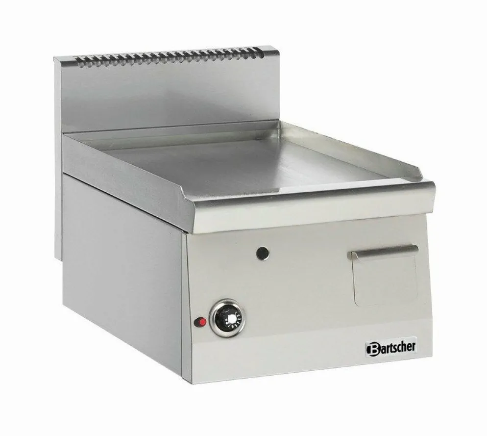 Bartscher Gas Griddleplatte glatt, 400x600mm, 4,6kW