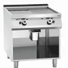 Bartscher Gas-Griddleplatte, 1/2 glatt, 1/2 gerillt, 800x900x900-950mm, 18 kW