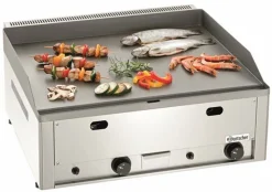 Bartscher Gas Griddle-Tischgerät, glatt, 8kW, 660x580x310mm