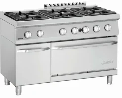 Bartscher Gasherd Gasherd 70060 GB21, 51,6kW, 2/1 GN