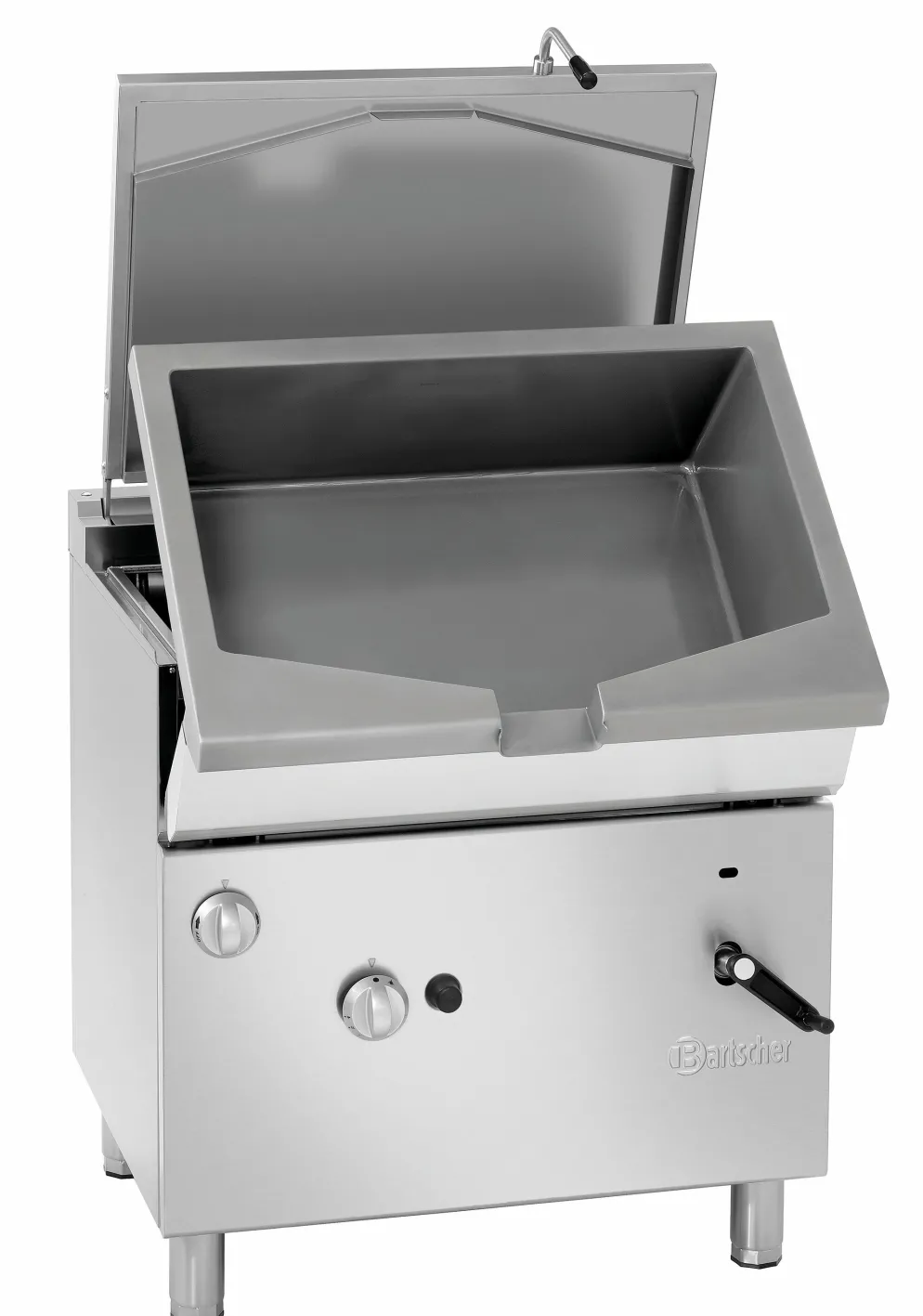 Bartscher Gas Kippbratpfanne 700 G51LHK, manuell 60 Liter