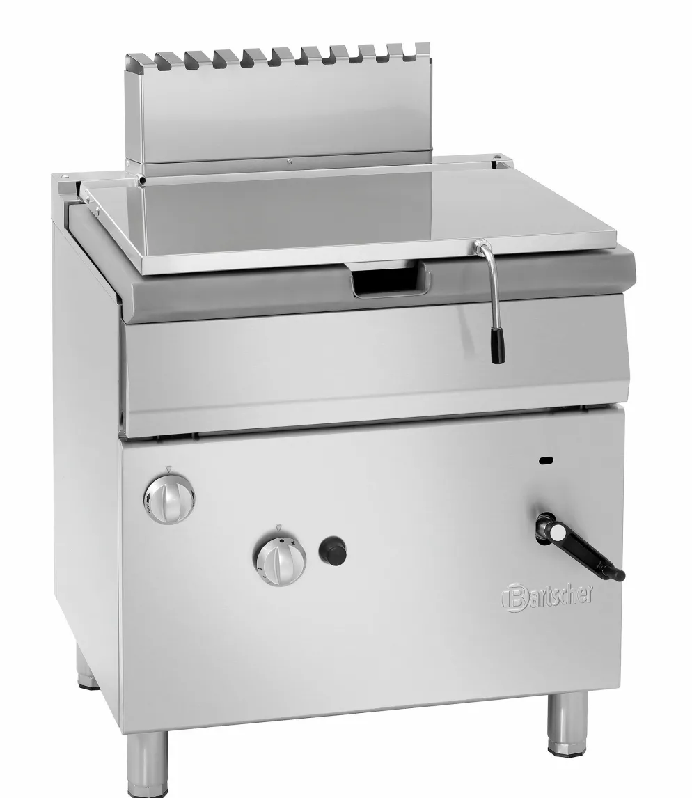 Bartscher Gas Kippbratpfanne 700 G51LHK, manuell 60 Liter