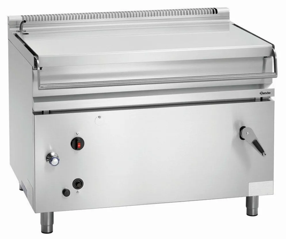 Bartscher Gas Kippbratpfanne G120LHK, 30 kW, 120 Liter