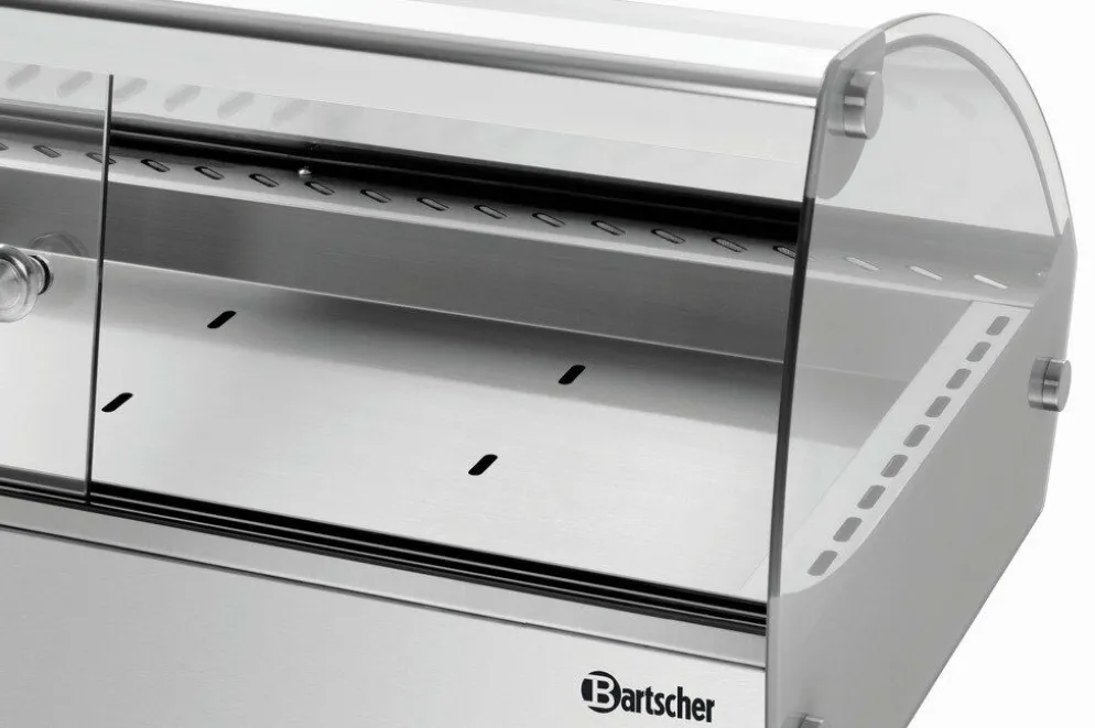 Bartscher Heiße Aufsatzvitrine R4 für 4 x 1/3 GN, Breite 775mm