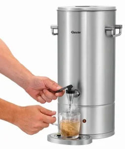 Bartscher Heißwasser-Spender 9L, Edelstahldesign